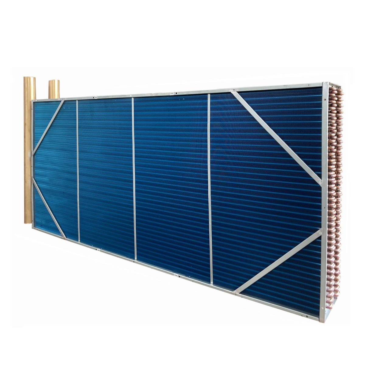 Yikenfeng Copper Water Cooled Finned Tube Heat Exchangers