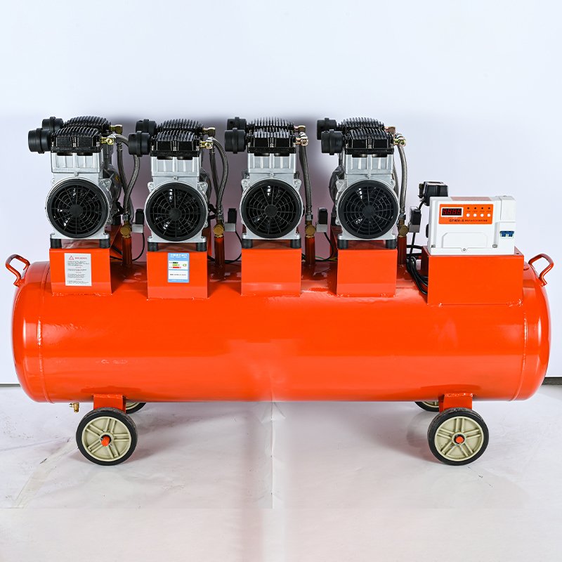 Customizable Quiet High Wolume Tank Oil-free Silent Air Compressor 220V 380V 6KW