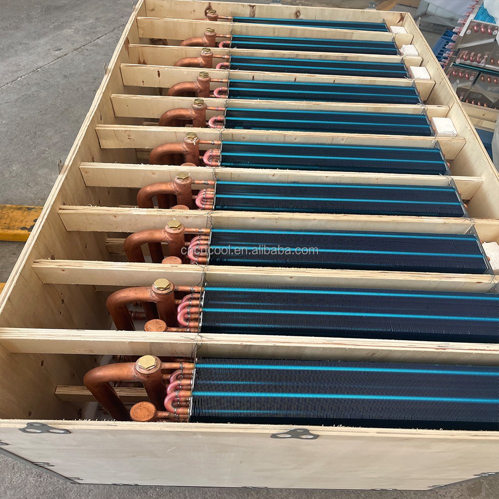 OEM Cooling Coil Water to Air Heat Exchange Condenser Coils for Commercial air Conditioners/Energy Sector