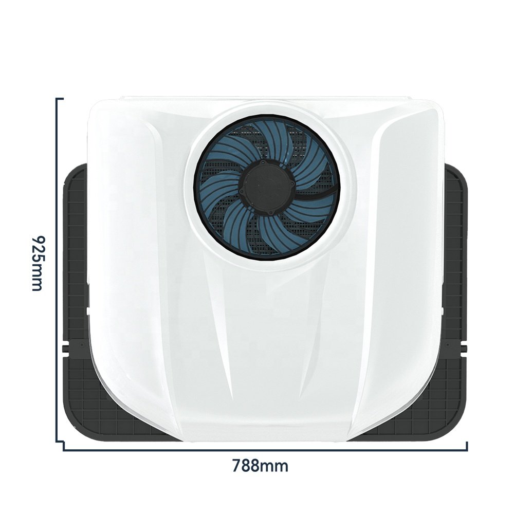 Manufacturer Truck Transport Rooftop Air Conditioner 24V Tractor Cabin RV AC Unit AC.161.127.03 2200W Vehicle Air Cooling System