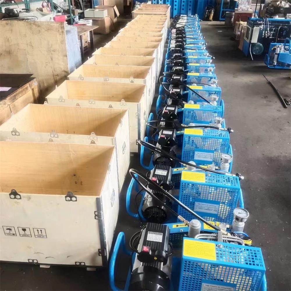 4500psi 300bar Gas Power High Pressure Air Compressor 100l 3.5cfm for Scuba Diving Filling