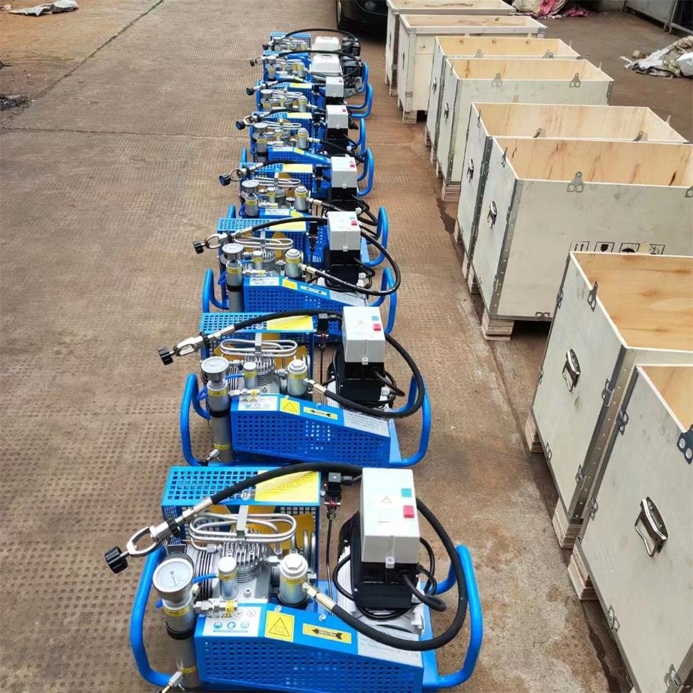 4500psi 300bar Gas Power High Pressure Air Compressor 100l 3.5cfm for Scuba Diving Filling