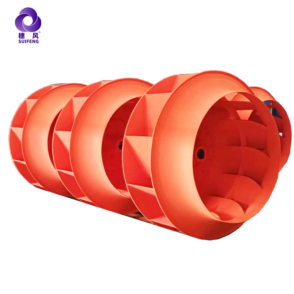 Centrifuga LBlower Impeller Fan Backward Curved Turbine Blades
