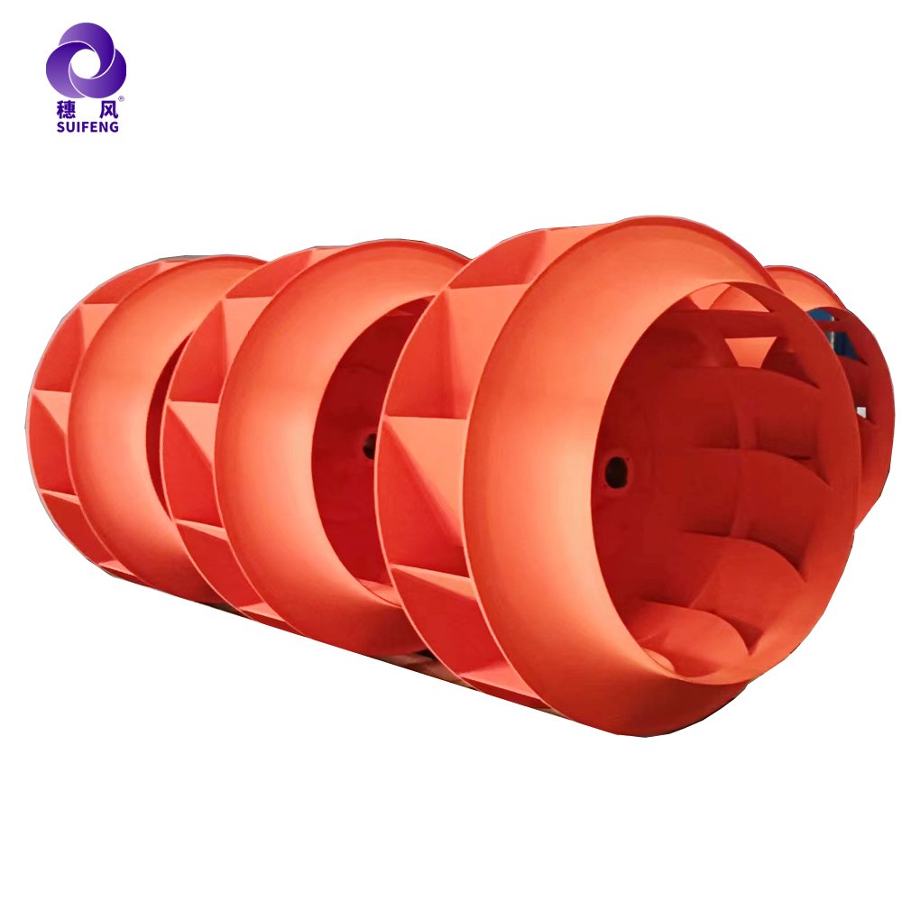 Centrifuga LBlower Impeller Fan Backward Curved Turbine Blades