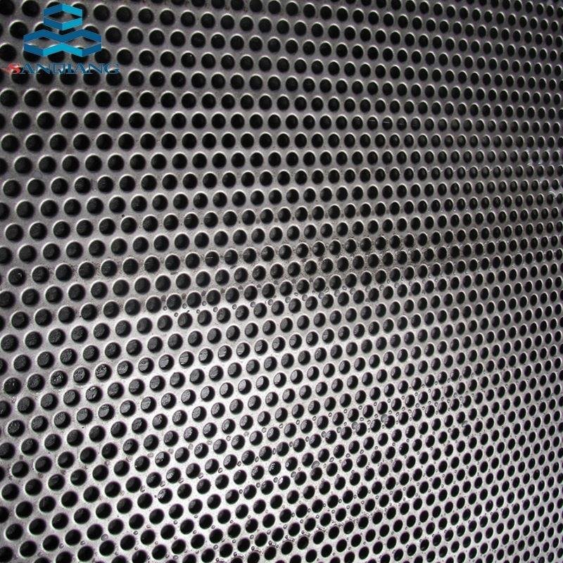 High Quality Perforated Metal Galvanized 316 Stainless Steel Factory Customized Round Hole Powder Coated Perforated Metal Sheet