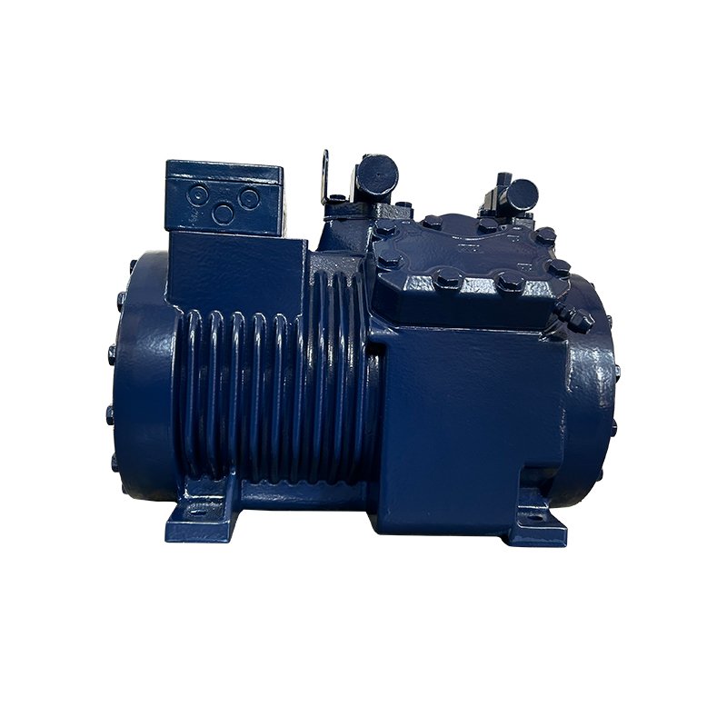 Air Scroll Chiller Huarui Blue Small Four Cylinder Semi Closed Piston Screw Parallel Condensing Unit