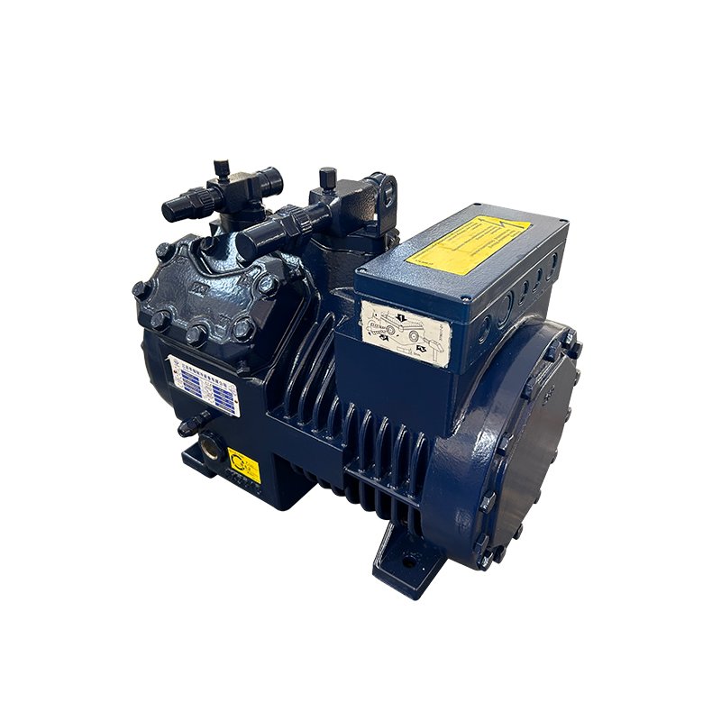 Air Scroll Chiller Huarui Blue Small Four Cylinder Semi Closed Piston Screw Parallel Condensing Unit