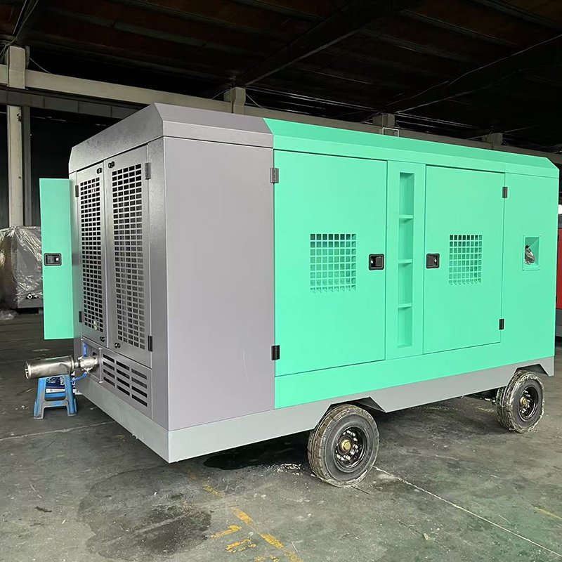 Youli 35bar Diesel Engine Screw Compressors Portable air Compressors for Construction Work Mine Drilling Rig