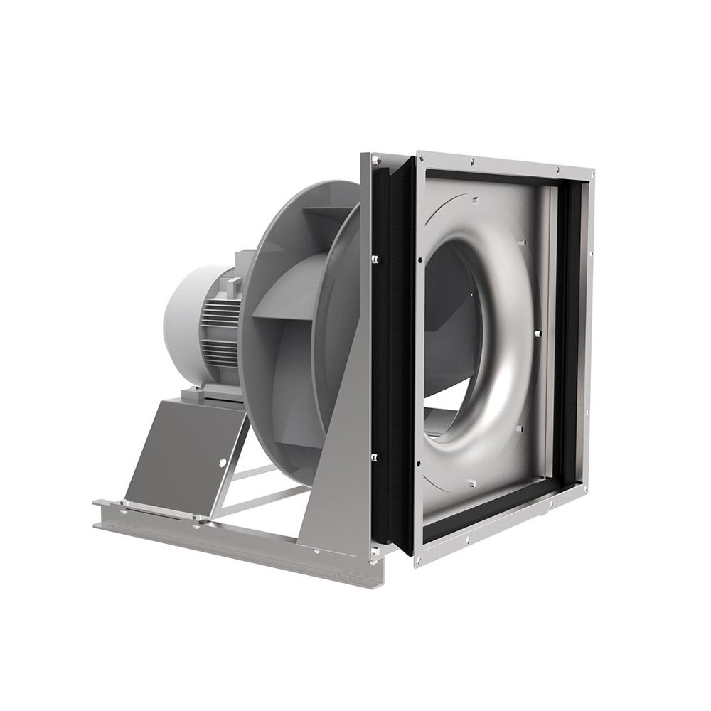 LONGWELL RLM 900mm AHU Air Conditioning System 3 Phase AC Motor Exhaust Centrifugal Fan Blower Free Standing OEM Customizable