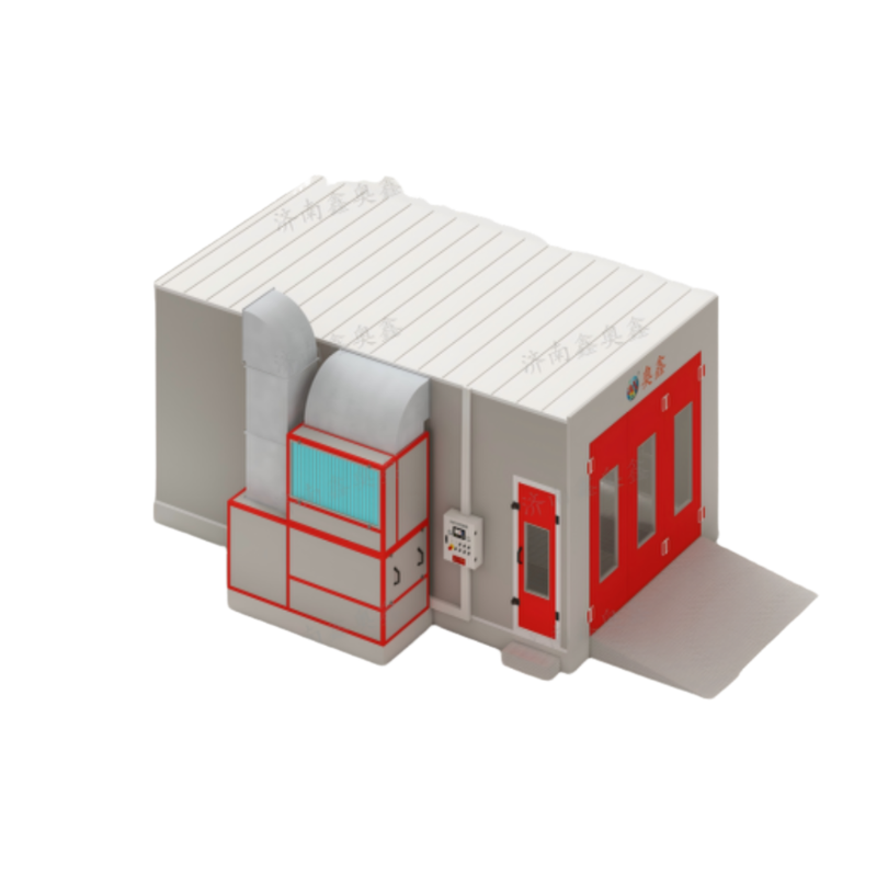Auto Mobile Garage Spray Booth Container Computerized Machine for Car Paint Matching Spraying Cars