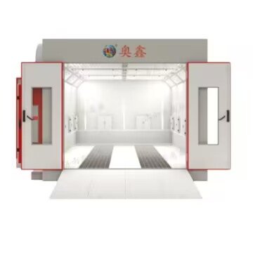Auto Mobile Garage Spray Booth Container Computerized Machine for Car Paint Matching Spraying Cars