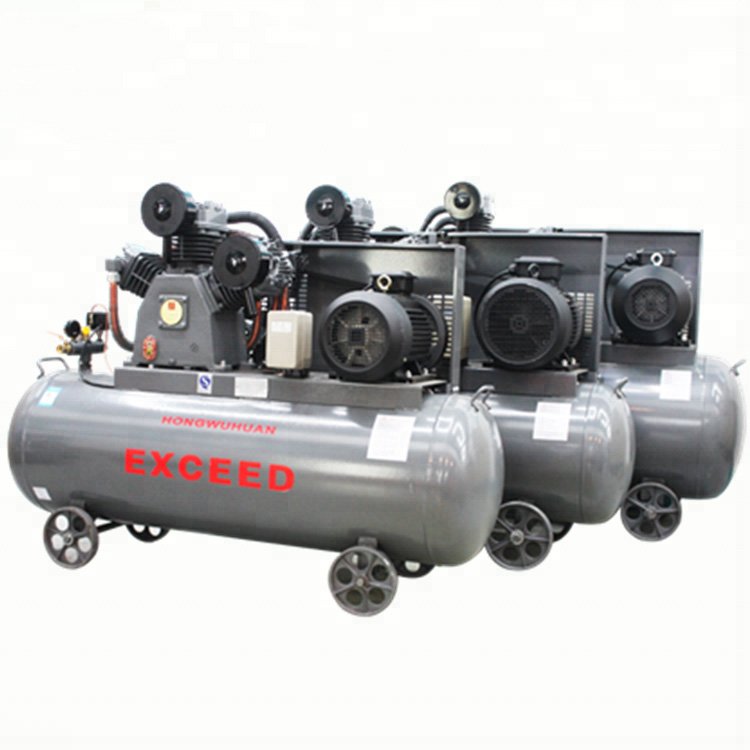 China Factory APCOM 50 CFM 145 psi 1000L/min HW15012 Aircompressor 40CFM 12bar with 500L tank 11kw 15hp Piston air Compressor