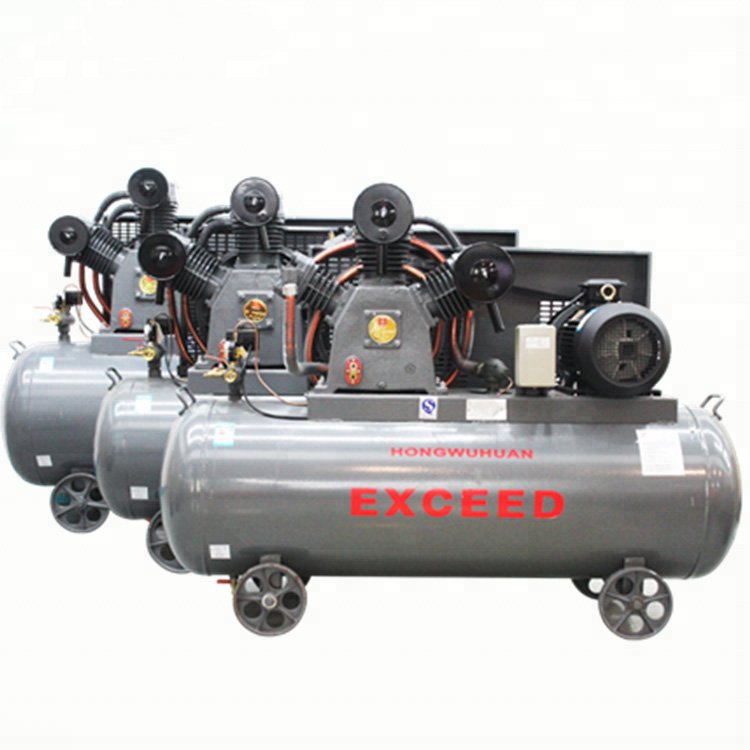 China Factory APCOM 50 CFM 145 psi 1000L/min HW15012 Aircompressor 40CFM 12bar with 500L tank 11kw 15hp Piston air Compressor