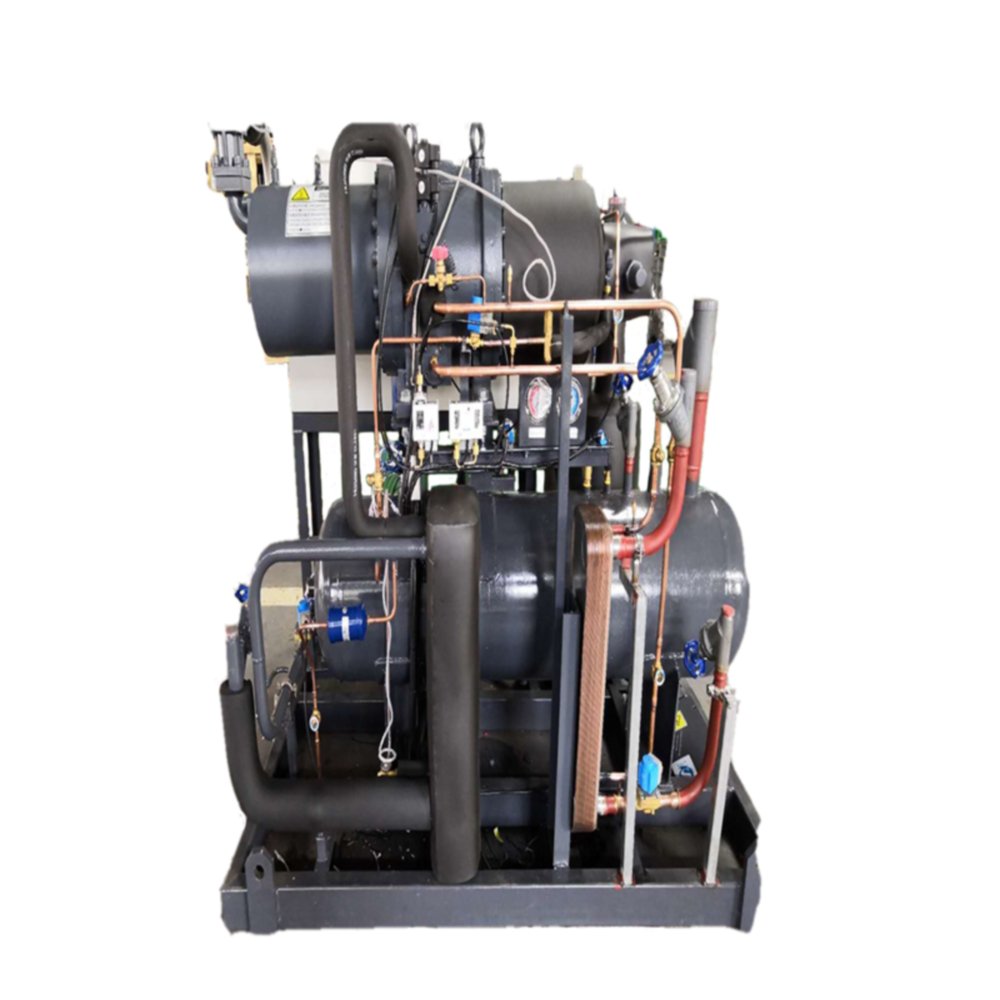 Air Scroll Chiller Screw Parallel Cylinder Semi Closed Piston Type Condensing Unit