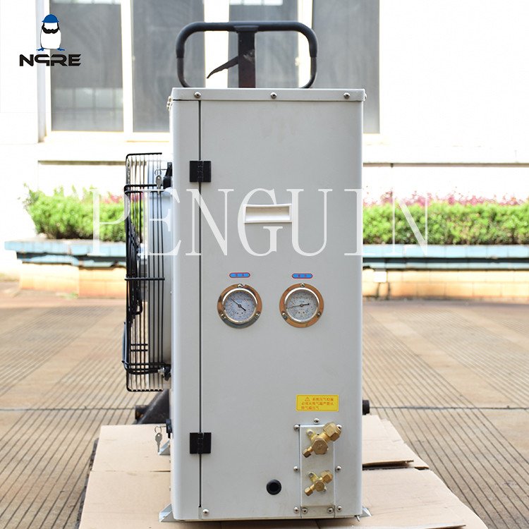 Copeland R22 R410A Cold Room Best Price High Quality 4HP 1 Fan Air-cooled Scroll Refrigerant Compressor Condensing Unit