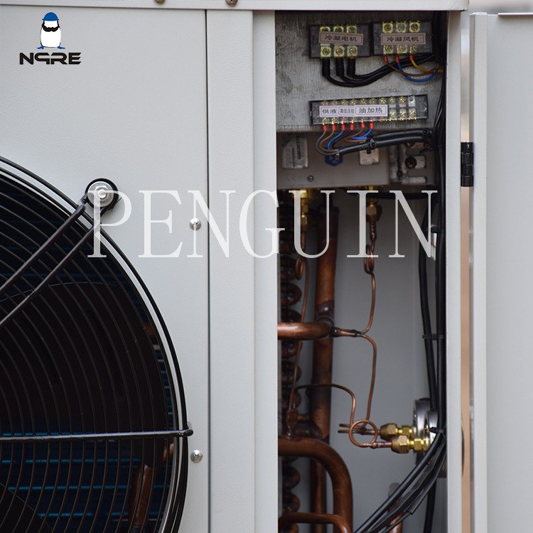 Copeland R22 R410A Cold Room Best Price High Quality 4HP 1 Fan Air-cooled Scroll Refrigerant Compressor Condensing Unit