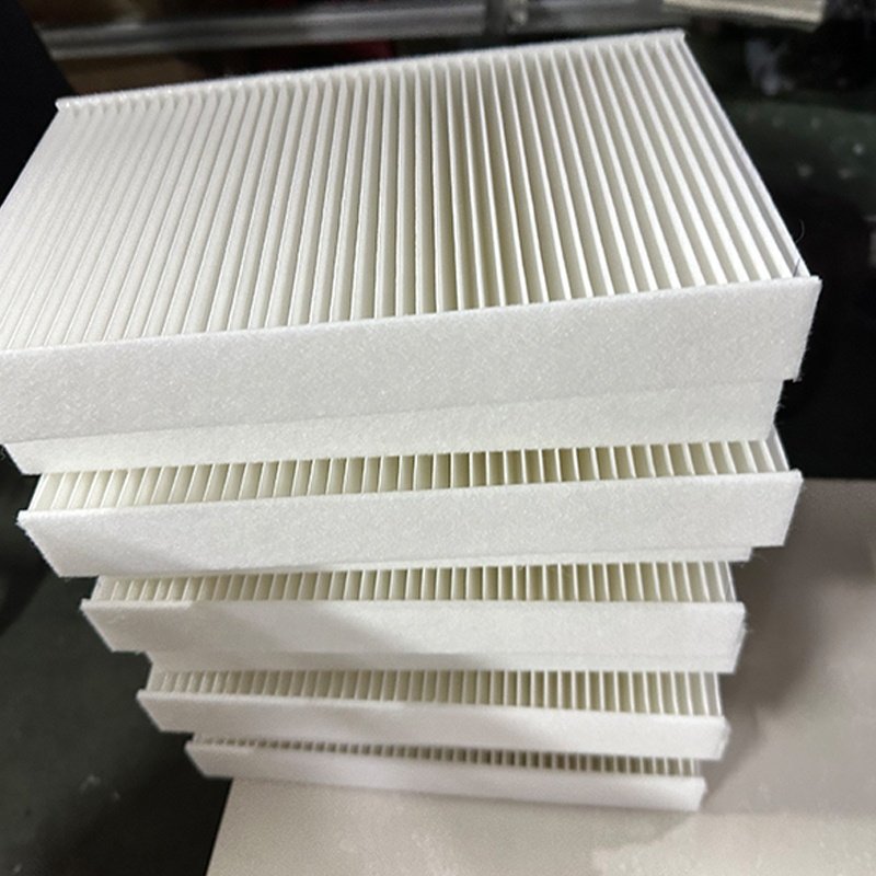 High Quality Knife Type Cabin Filter Paper Pleating Machine Automatic Paper Folding Machine for Car Cabin Filter JiuRui
