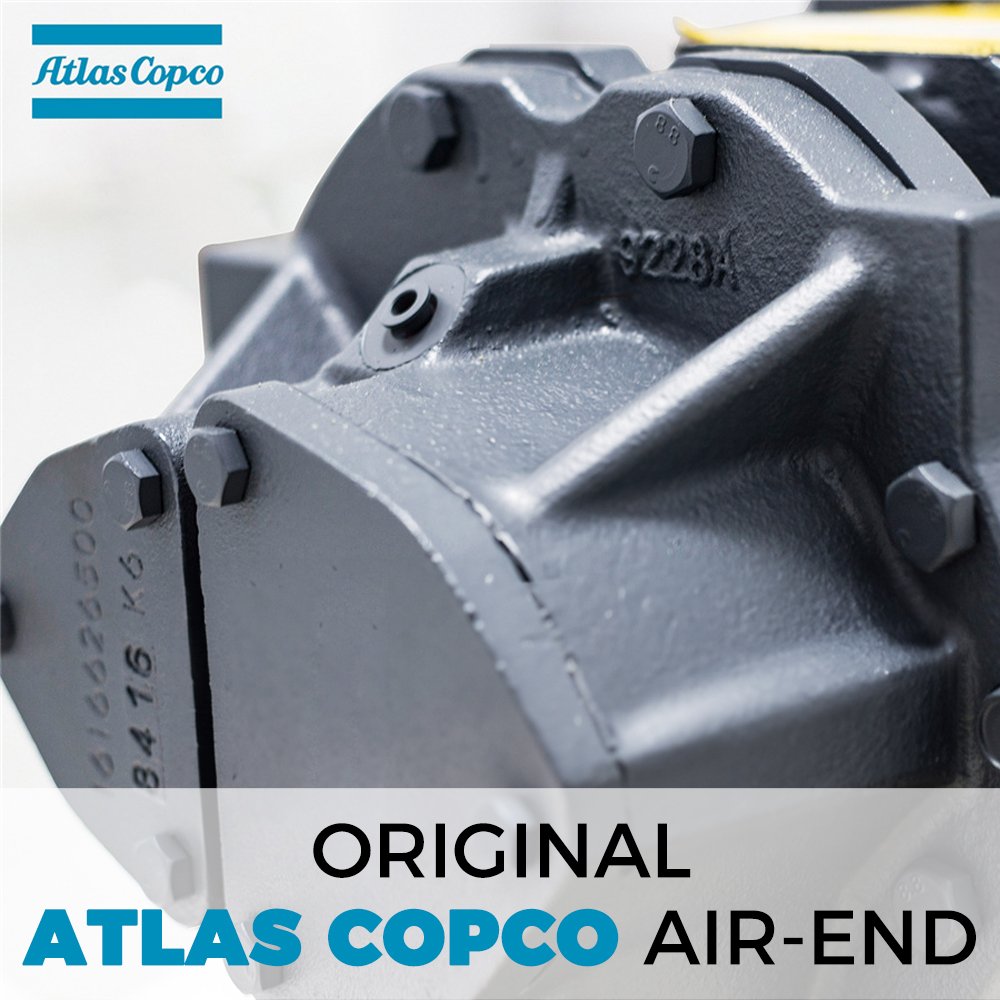 220V 7.5KW 10HP Atlas Copco Head Aircompressor 7.5 KW 10 HP Scroll Electric Rotary Industrial Screw Air Compressor Compressor