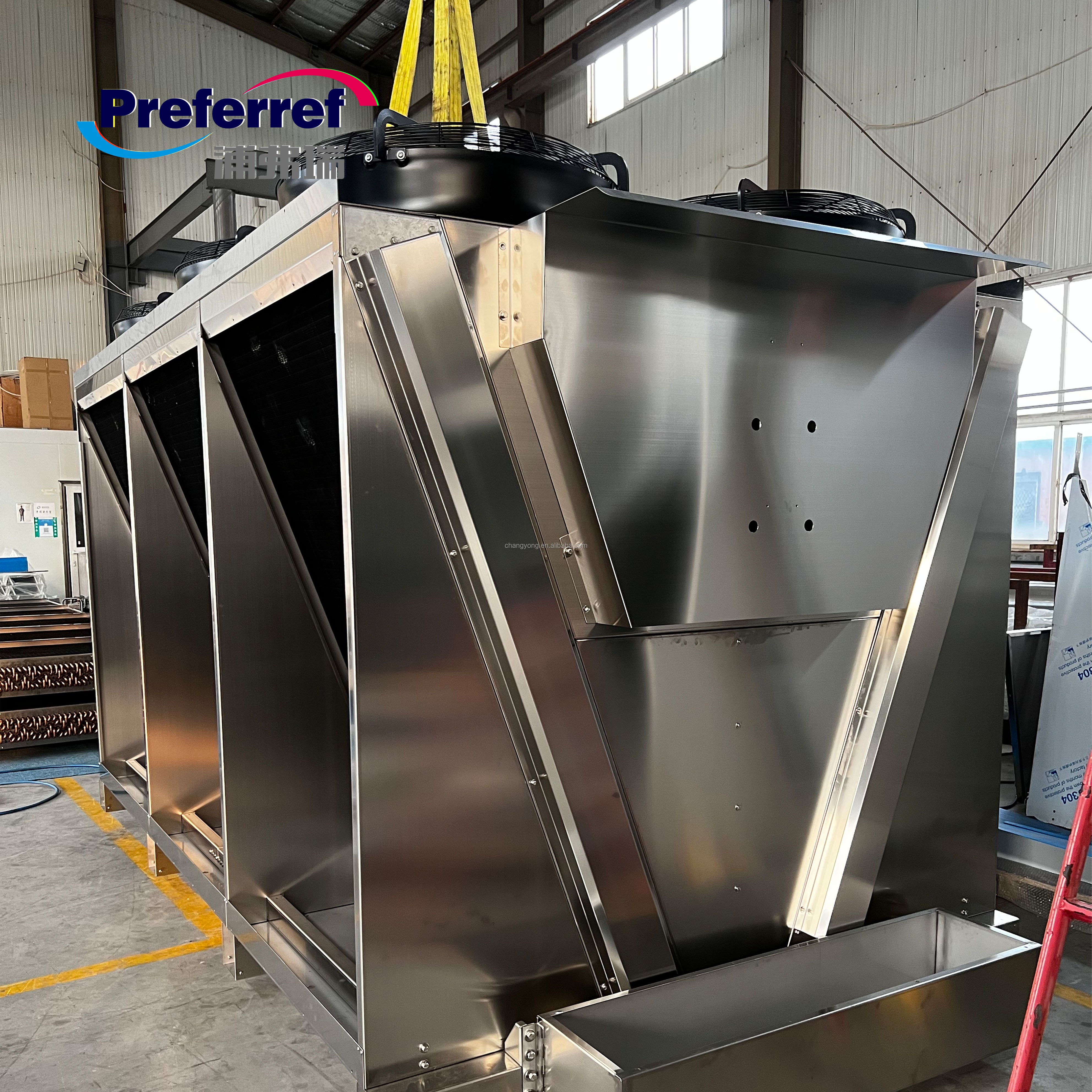 2025 New Product Air Cooling Closed Circuit Fluid Cooler Fin Tube Type Air to Water Heat Exchanger Dry Cooler