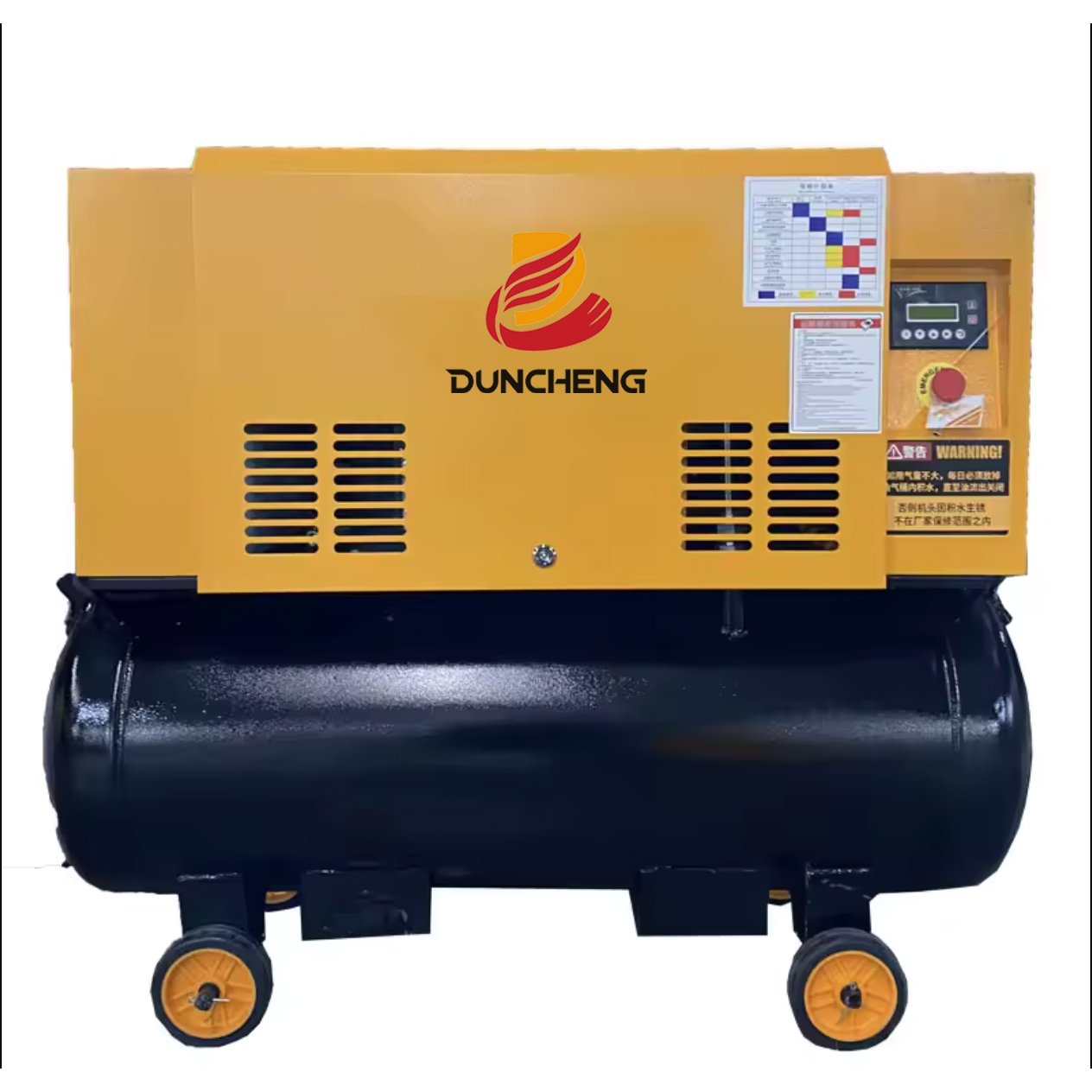 Integrated 7.5kw-30hp Screw Air Compressor with Tank Dryer Working Pressure 8bar-16bar Gas Powered with Motor As Core Component