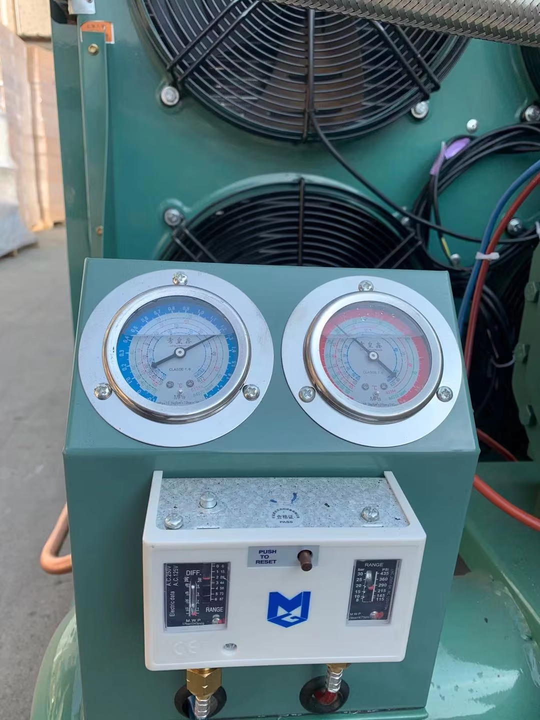 3hp 4hp 5hp 6hp 7.5hp 10hp 12hp 20hp Refrigeration Condenser Unit Air Cooled Freezer Condensing Freezing Units for Cold Room