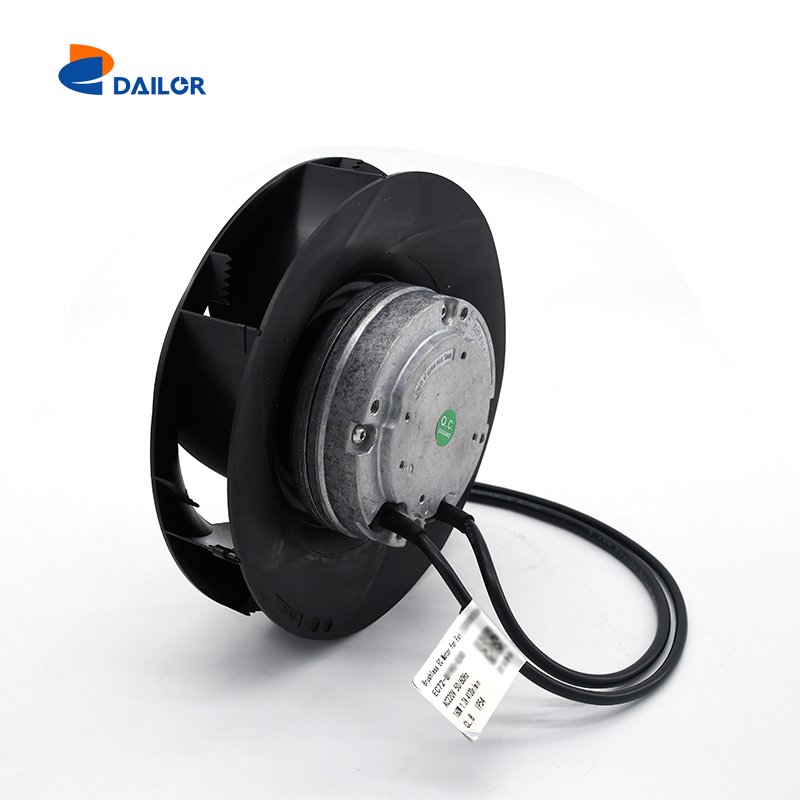 190mm EC Motorized 0~10V and PWM Speed Control High Pressure Centrifugal Fan