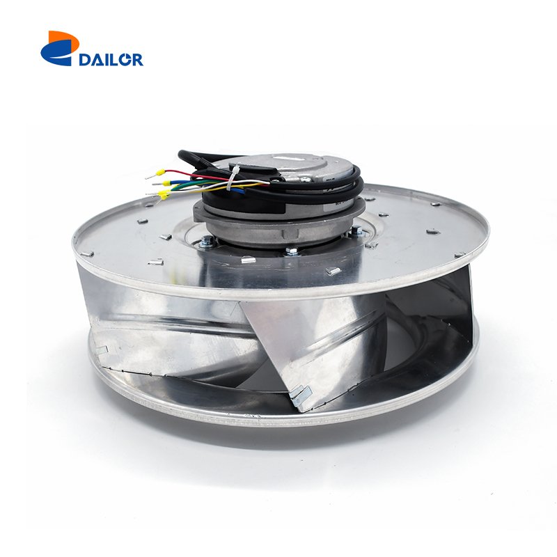190mm EC Motorized 0~10V and PWM Speed Control High Pressure Centrifugal Fan