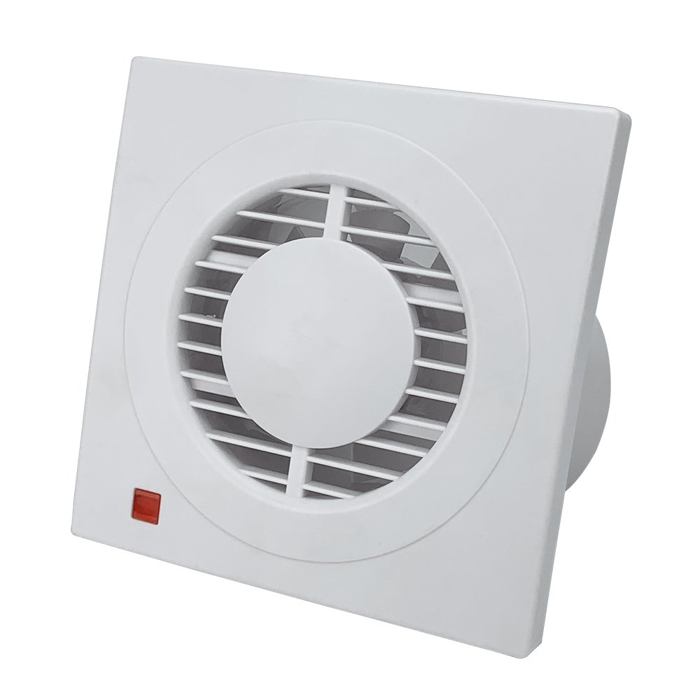 Kitchen Smoke Room Window Bathroom Exhaust Fan Household Plastic Air Suction Extractor Fan Wholesaler in Foshan