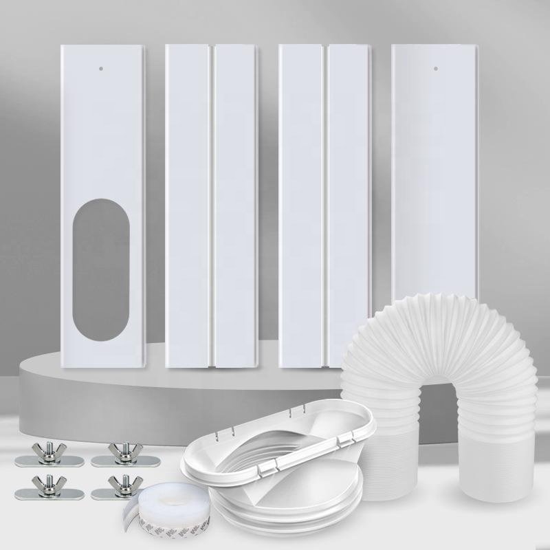 5.1/5.9 Inches Tube Pipes Adapter for air Conditioning Accessories Adjustable Length Window Unit Mobile air Conditioner Pipe Kit
