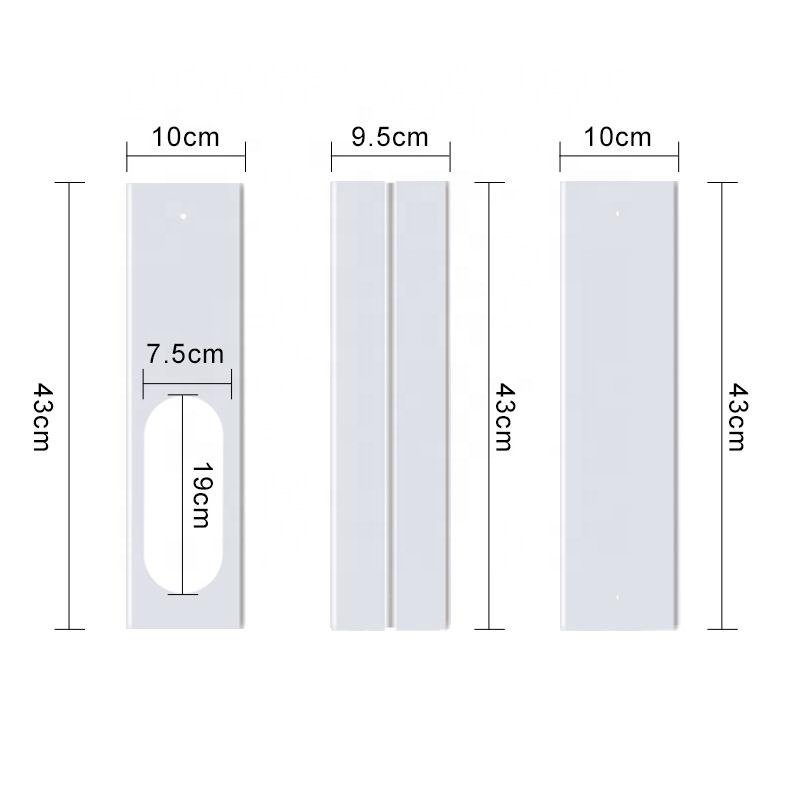 5.1/5.9 Inches Tube Pipes Adapter for air Conditioning Accessories Adjustable Length Window Unit Mobile air Conditioner Pipe Kit
