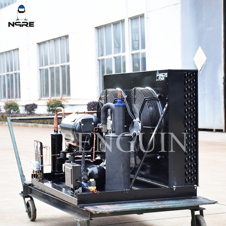 7HP Low Temperature Cooling Machine Scroll Compressor Refrigeration Condensing Unit for Cold Storage Cool Room