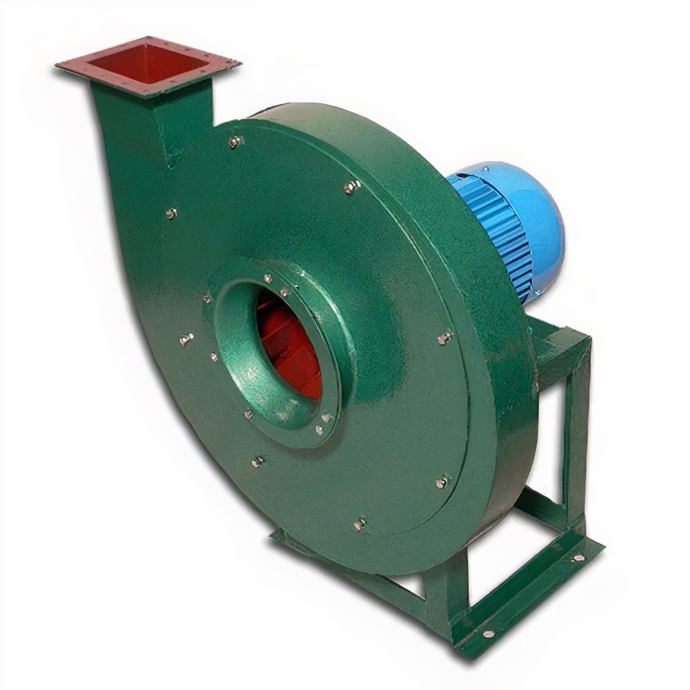 High Durability DC Electric Motor 10 H.P Industrial Furnace Blower with Durable Steel Blades Low Noise Duct Fan for Bulk Supply