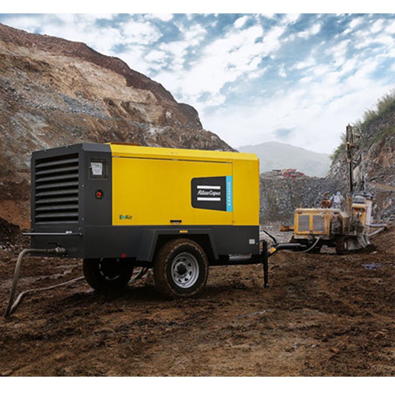 XAHS350 T3 XAHS400 PACE XAHS750 XRHS650 G3 SQE High Pressure Screw Mobile Atlas Copco Medium Diesel Portable air Compressor