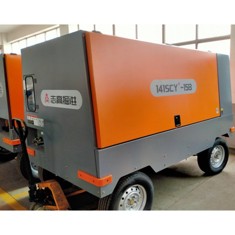 air Compressor for Borehole Drilling Rig Water Drilling Machine Whit air Compressor