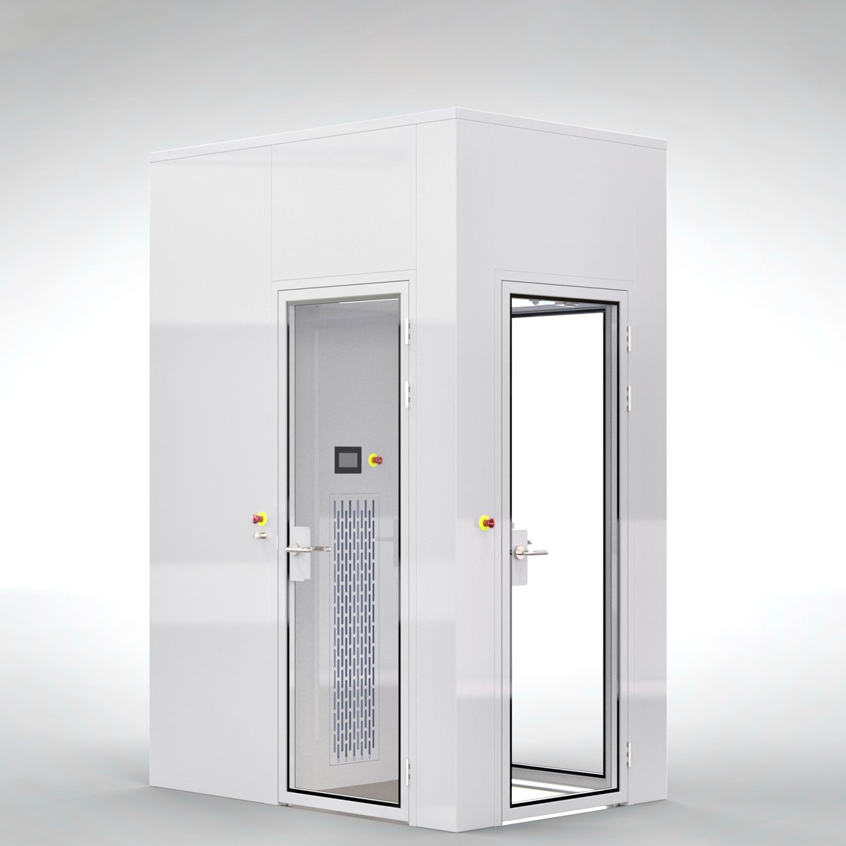 Low Price Clean Room/Laboratory/Dust-free Workshop Double People Air Shower Room