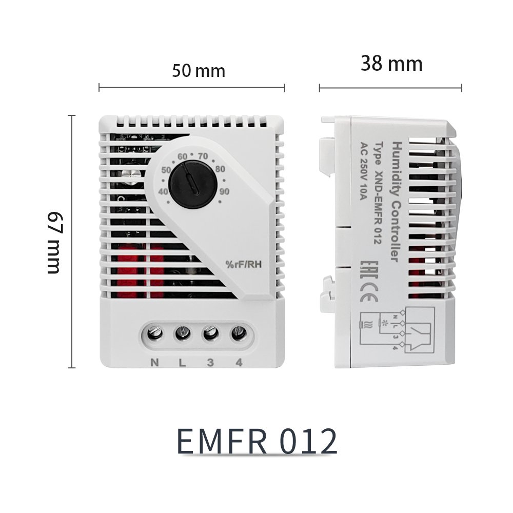 Small PTC Semiconductor Heater EMFR012 Anti-condensation Dehumidification Customizable OEM and ODM Support