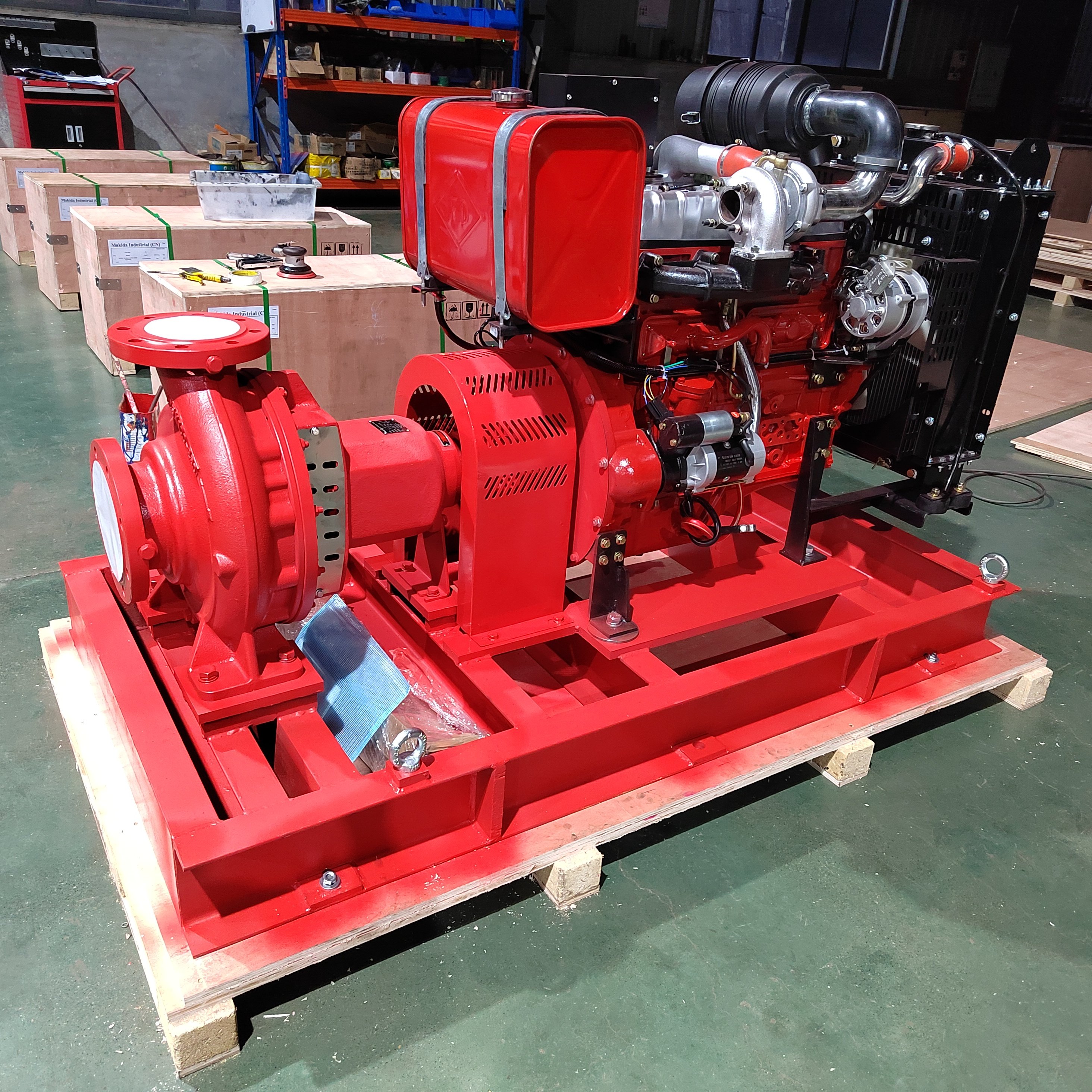 High Pressure High Lift Diesel Pump Fire Fighting Pump Centrifugal Water Pump