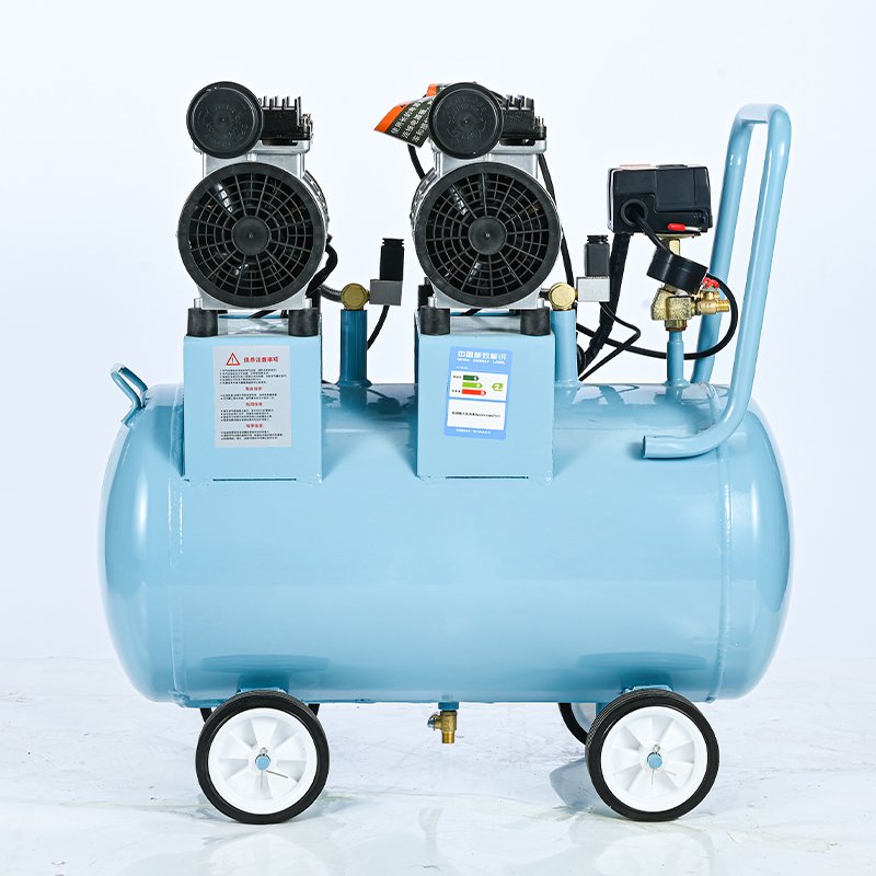 Guangdong Air Compressor 4 Cylinders Silent Oil-Free Big Red Air Machines Air Compressor with tank
