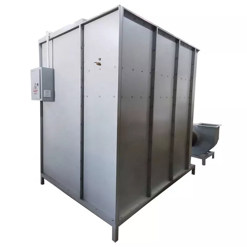 Manual Electrostatic Powder Coating Spray Paint Booth Powder Recovery Recycling Device Cartridge Filter Metal Coating Machine