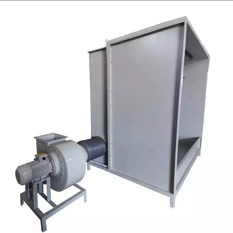 Manual Electrostatic Powder Coating Spray Paint Booth Powder Recovery Recycling Device Cartridge Filter Metal Coating Machine