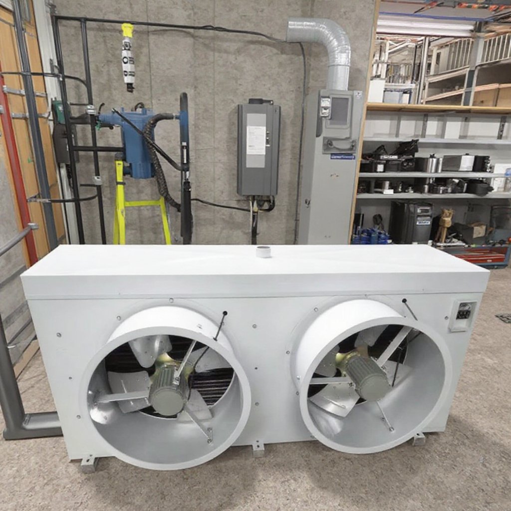 Automatic Stainless Steel Case Evaporator Air Cooler Home Restaurant Use New Used Cold Storage Freezer Rooms Condensing Units
