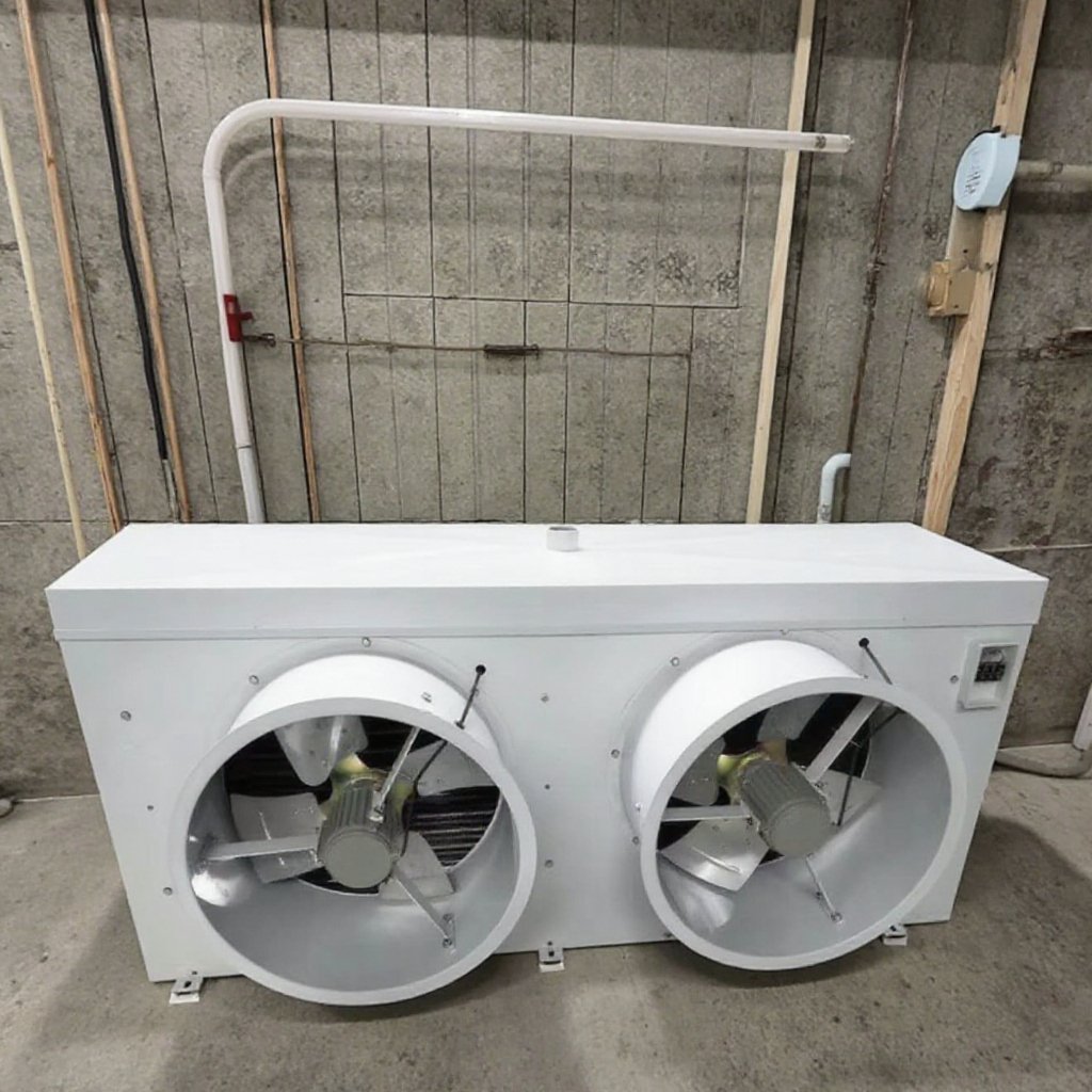 Automatic Stainless Steel Case Evaporator Air Cooler Home Restaurant Use New Used Cold Storage Freezer Rooms Condensing Units