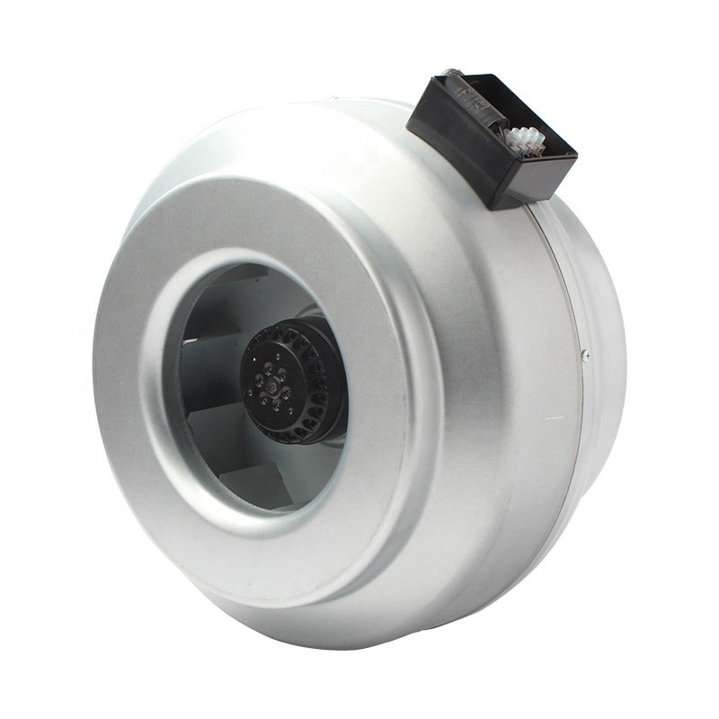CDR Series Circular Duct Fan 4'/6'/8'/10'/12' 220V Centrifugal Blower Fan