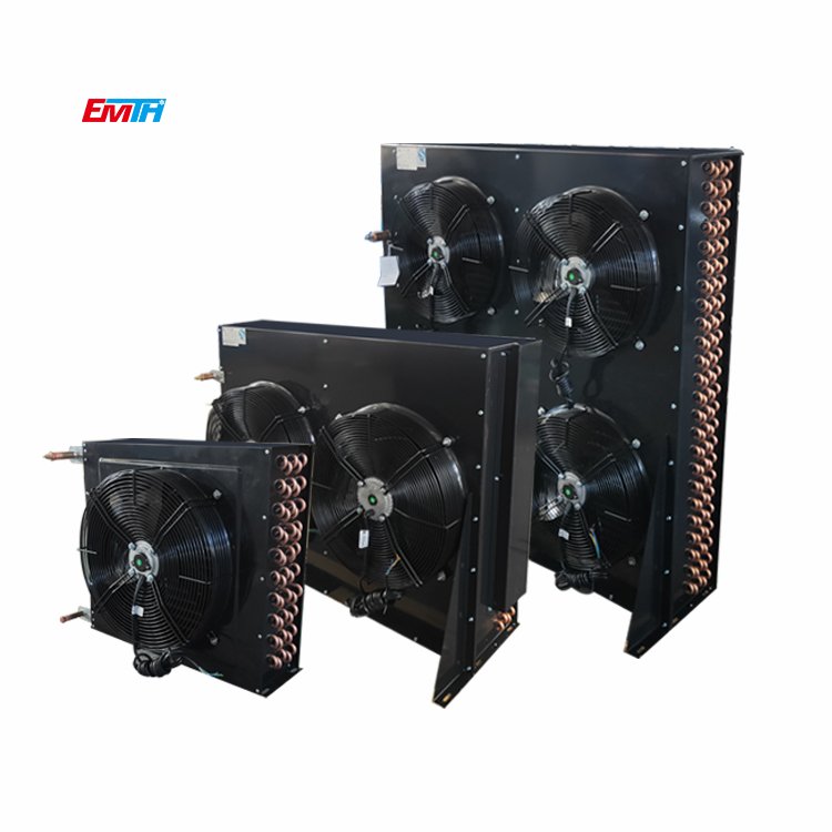 EMTH 5HP Condenser FNH50 Air Cooled Copper Condenser Used for Cold Room Refrigeration Unit
