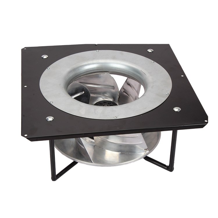 190 mm AC Motor High Pressure High Cfm Backward Curved Centrifugal Impeller Radial Blower Fan