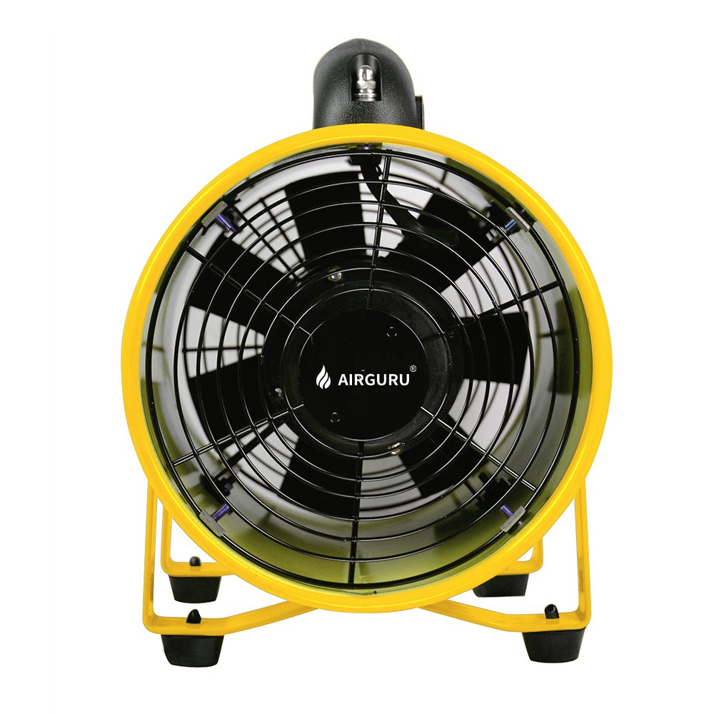 12inch 300mm Blower Industrial Portable Metal Fan CE SAA Axial Fan with Ducting Hose for air Extractor Cooling Dust Collect