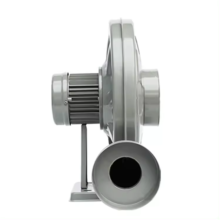 750W 220V 60hz Black Color Duct Exhaust Fan for Laser Cutting Machine