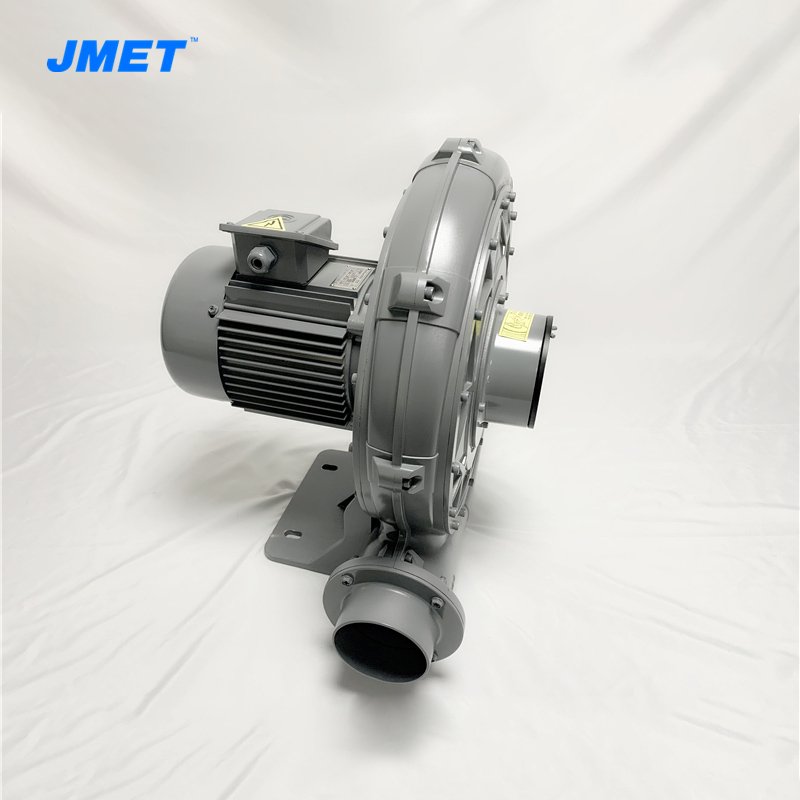 China Factory 3 Phase CX-100A 380V High CFM Electric Laser Engraver Turbo Air Blower Backward Centrifugal Fan