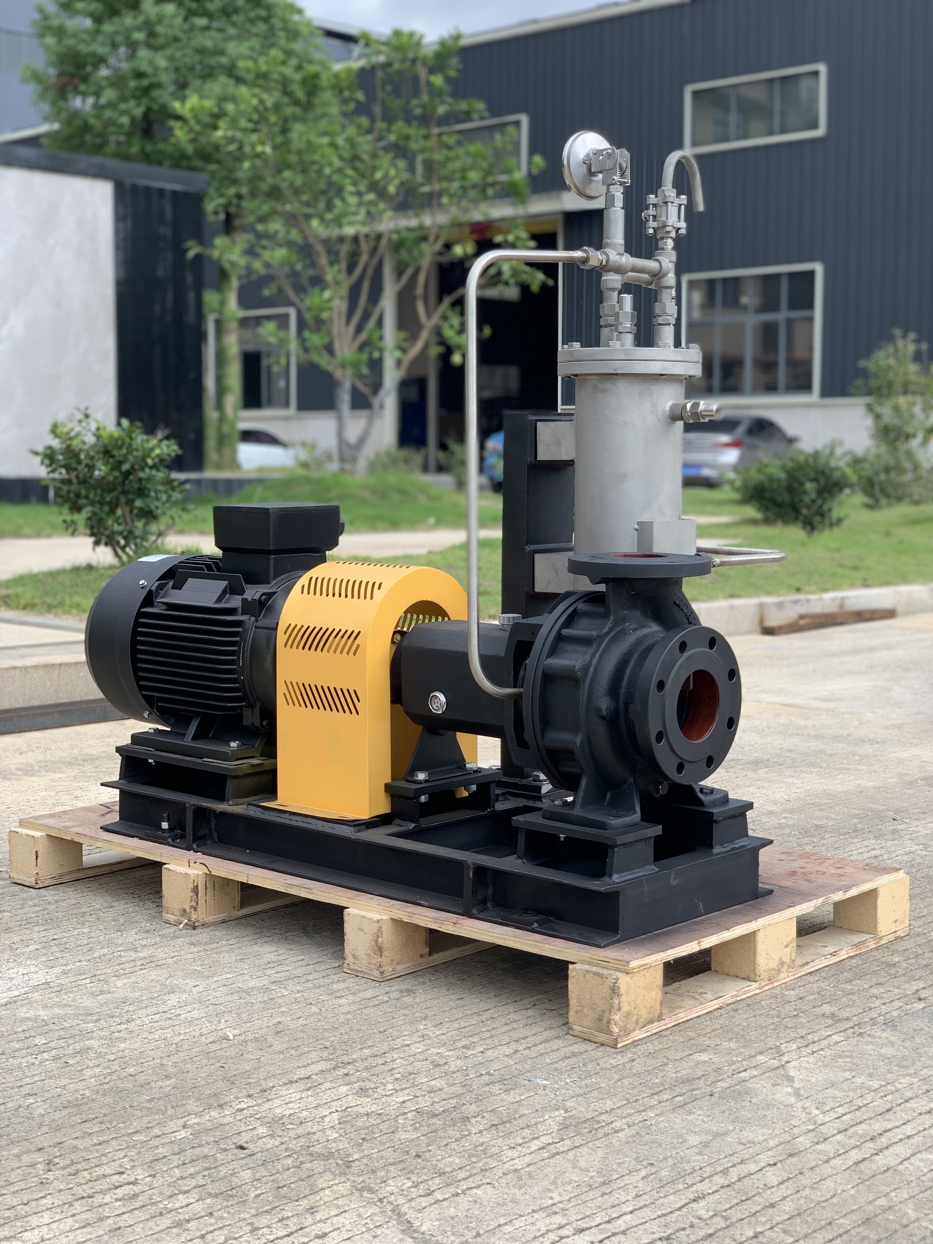 Chemical Centrifugal Electric Acid Resistant Motor Pump Chemical Stainless Steel End Suction Horizontal Type Centrifugal Pump