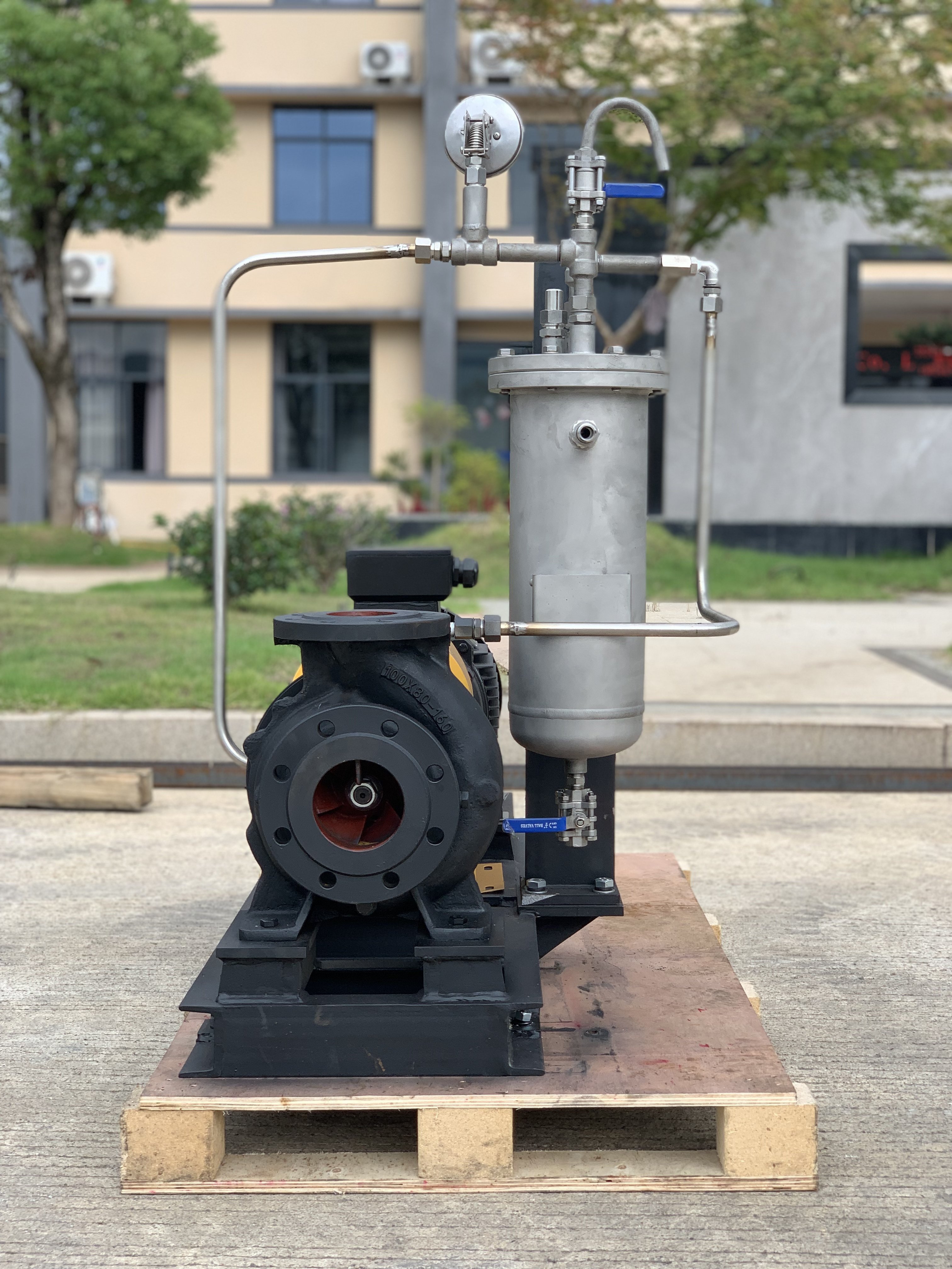 Chemical Centrifugal Electric Acid Resistant Motor Pump Chemical Stainless Steel End Suction Horizontal Type Centrifugal Pump